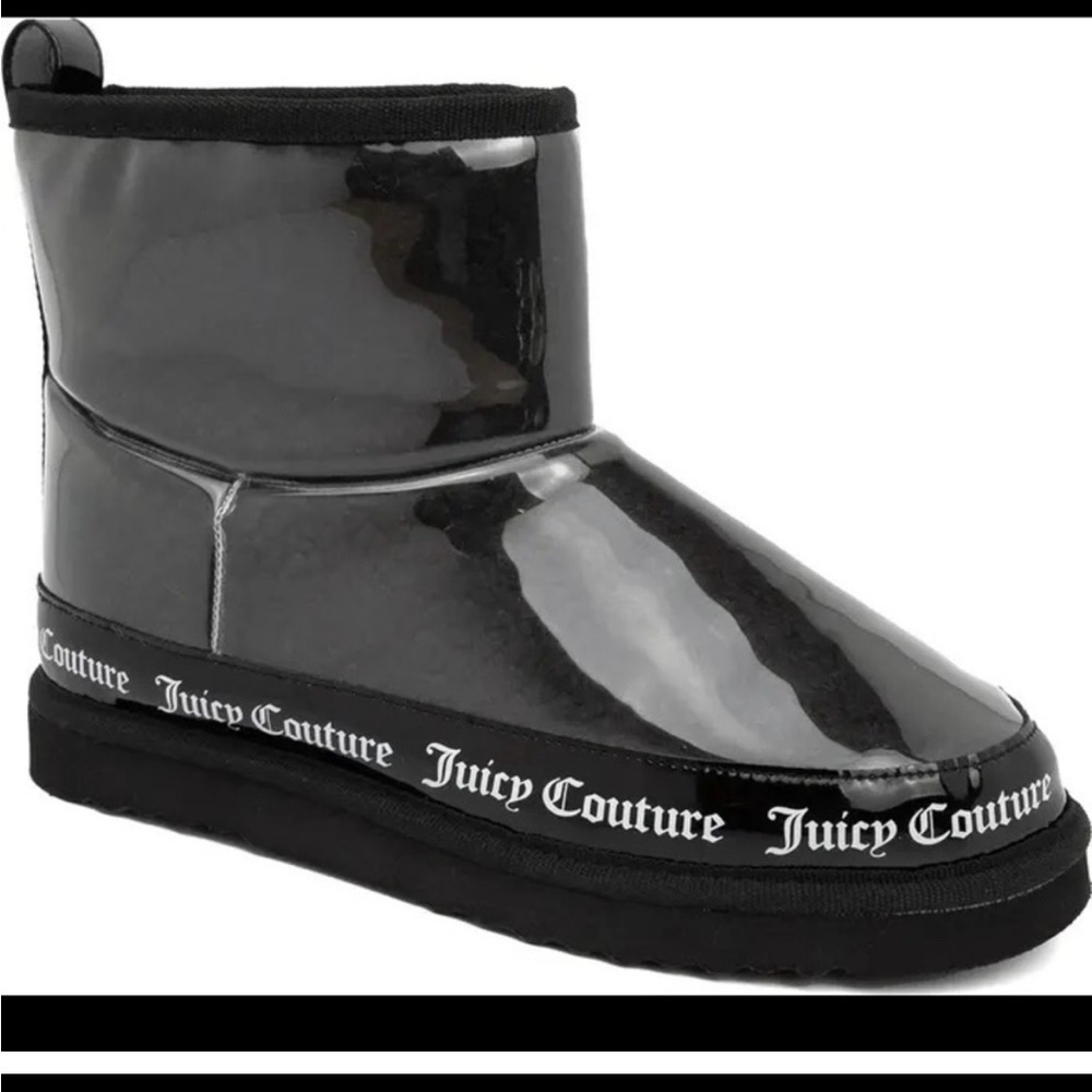 Juicy Couture black little girls boots sz 3